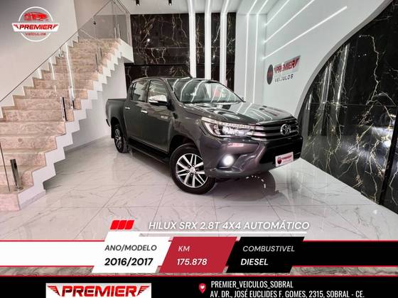 TOYOTA HILUX 2.8 SRX 4X4 CD 16V DIESEL 4P AUTOMÁTICO